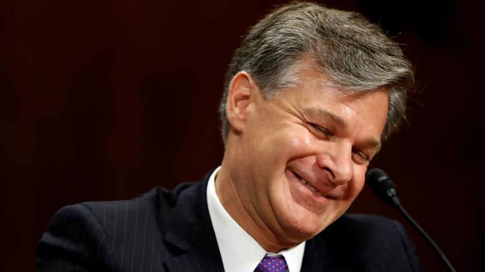 Democrats and Republicans show strong support for FBI nominee Wray WJLA