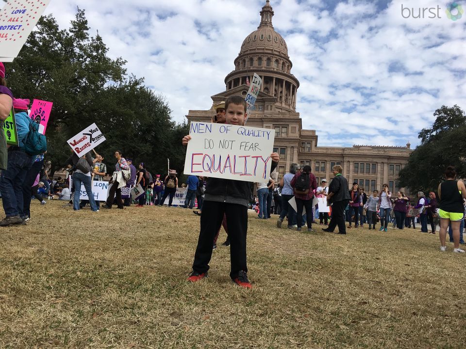 SLIDESHOW Women's March on Austin KEYE