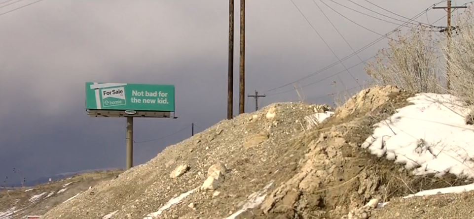 Homie Utah Realtors Wage Billboard Battle Along I 15 Kutv