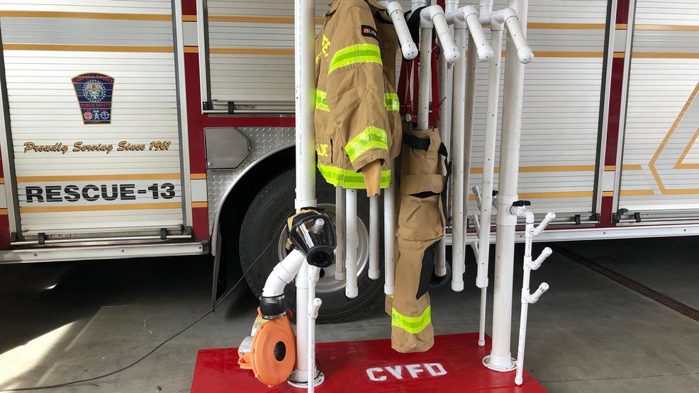Concord Fire Department creates gear dryer to help prevent exposure to