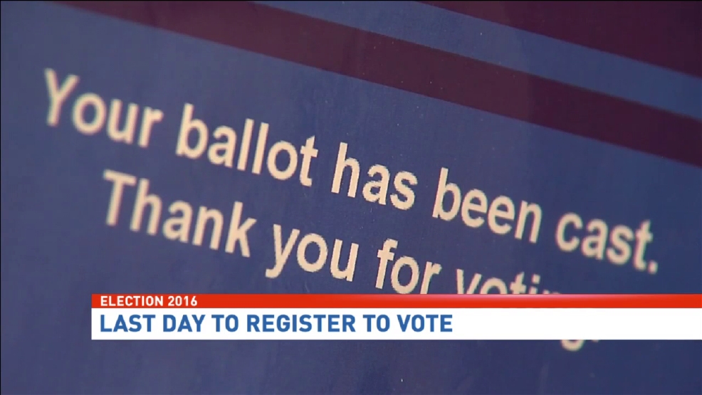 Today is the last day to register to vote in Pa WHP