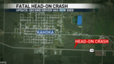 Head-on Kahoka crash now claims second life