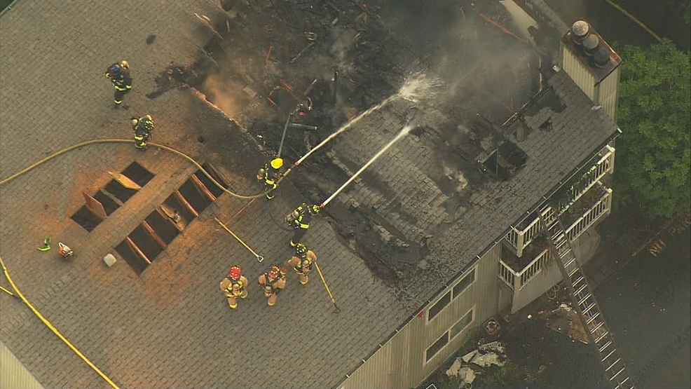 Fire breaks out at Lynnwood apartment building for second time in two days KOMO