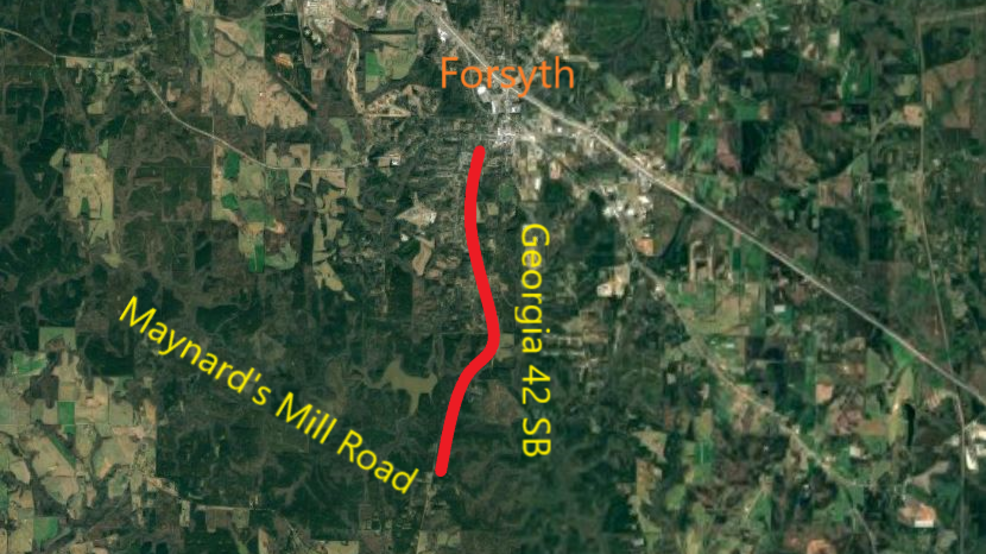 UPDATE Highway 42 in Monroe County reopened after Monday evening