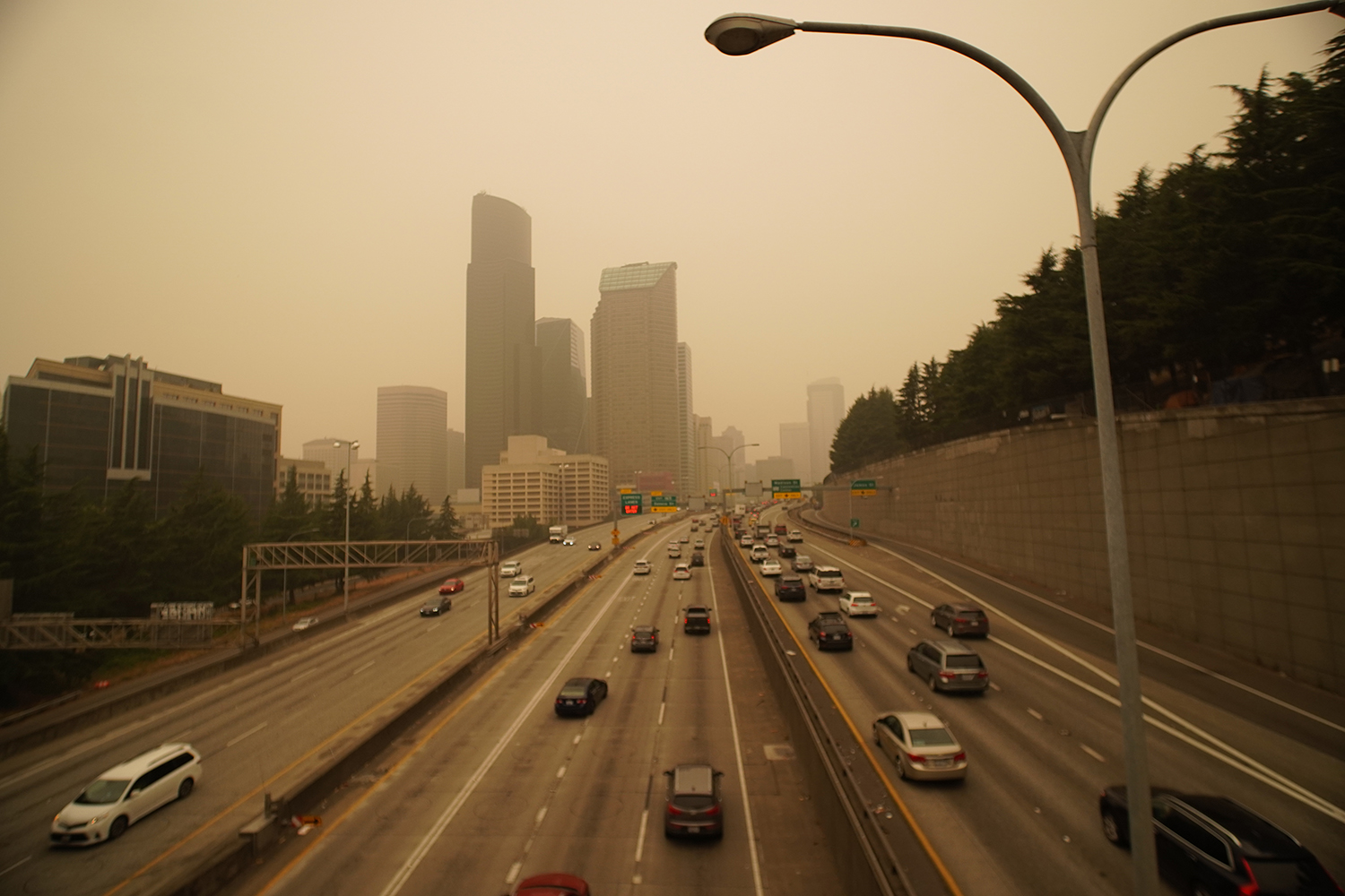Photos Surreal scenes from Seattle as smoke douses city Seattle Refined