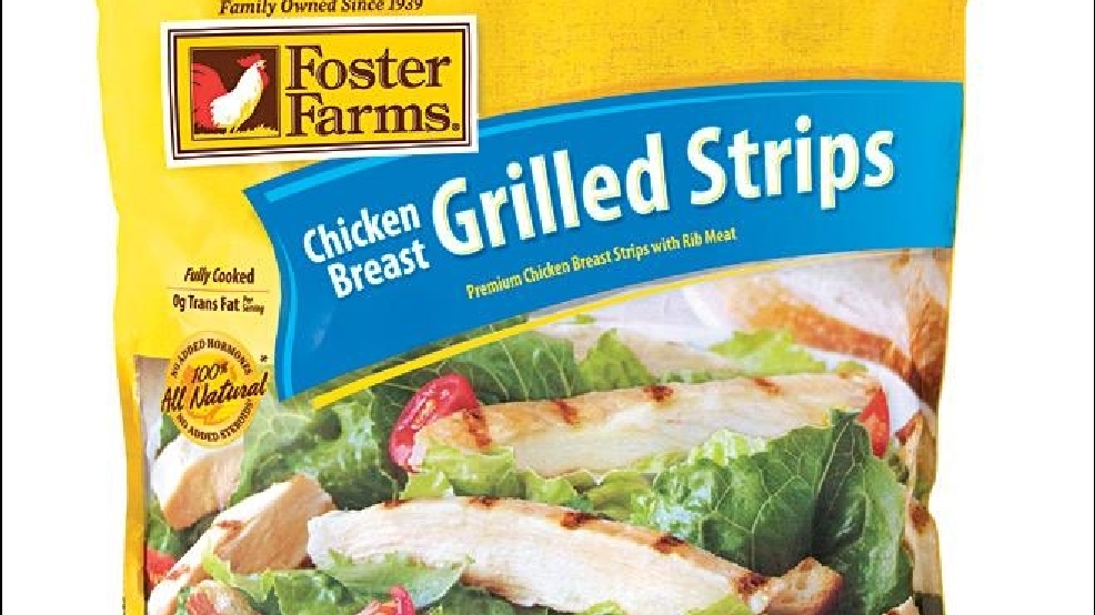 Recall for nearly 40,000 lbs. of Foster Farms 'Breast Grilled Strips
