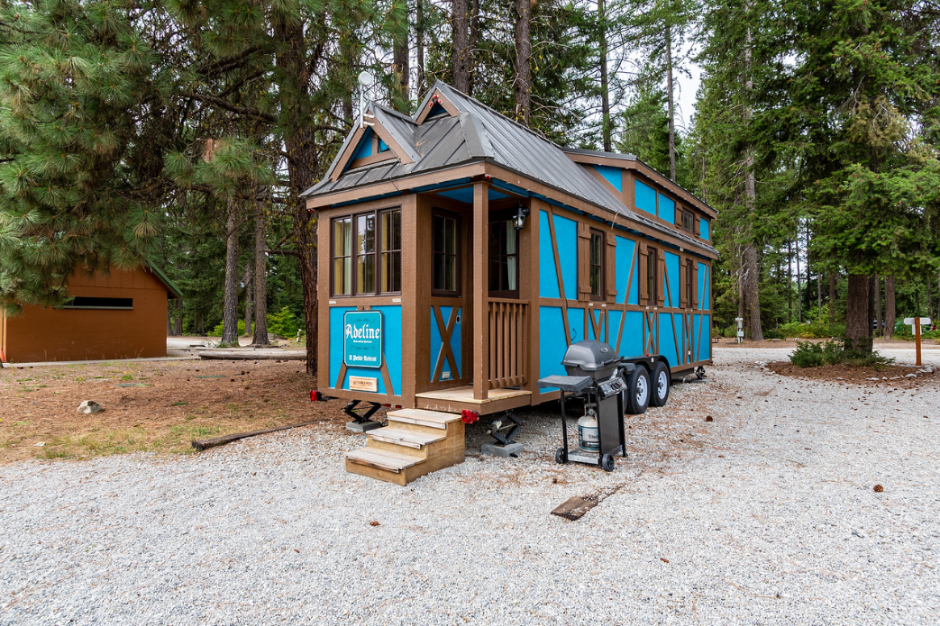 Want little overnight getaway  Try the Leavenworth Tiny House Village