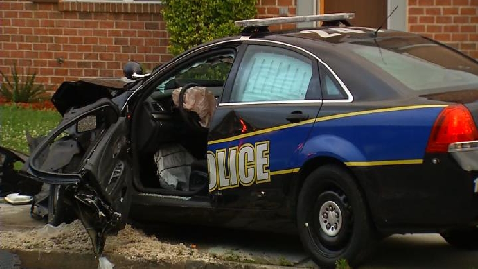 Baltimore City Police Investigate Departmental Crash Wbff