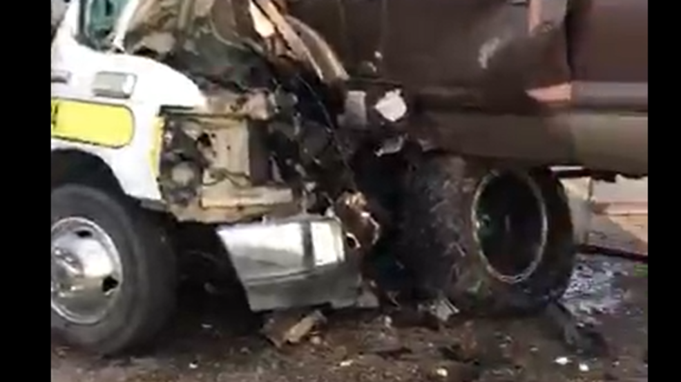 Edinburg PD investigating major crash KGBT