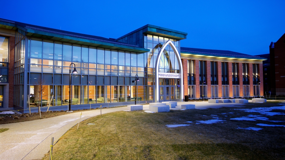 Providence College dedicates new business studies center WJAR
