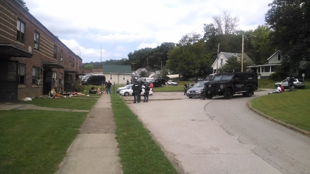 Huntington Police detain 22 people in drug raid WCHS