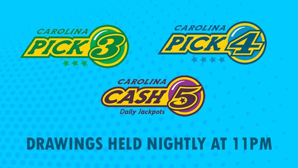 North Carolina Education Lottery Evening Pick 3, Pick 4 & Cash 5 WLOS