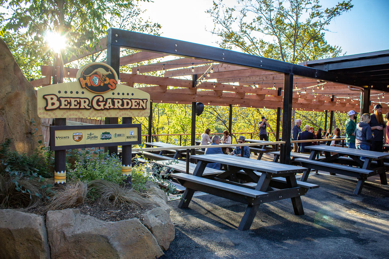 The Zoo Now Has a Craft Beer Garden That's Also Extremely EcoFriendly
