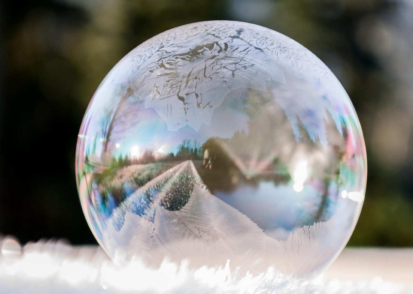 Photos: Frozen bubbles make terrific easel for Jack Frost ... Photos: Frozen bubbles make terrific easel for Jack Frost ...